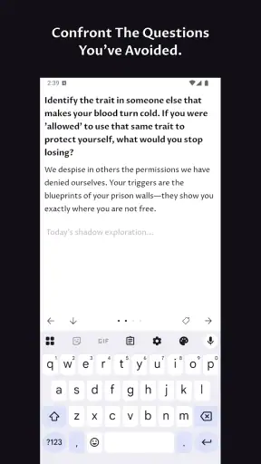 Shadow Work Journal - Ardal screenshot