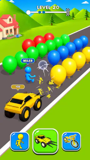 Shape Switch Transform Race screenshot
