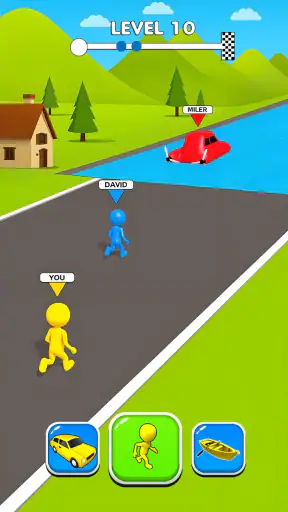 Shape Switch Transform Race screenshot