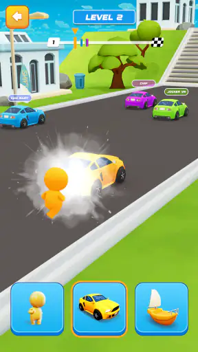 Shape Transform Race screenshot