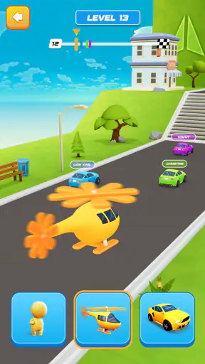 Shape Transform Race screenshot