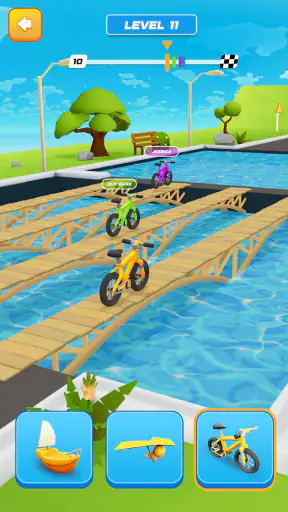 Shape Transform Race screenshot