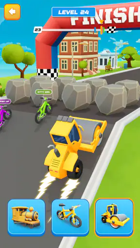 Shape Transform Race screenshot