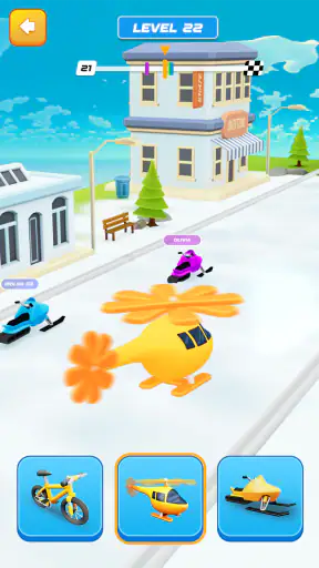 Shape Transform Race screenshot