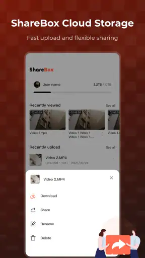 ShareBox-customization screenshot