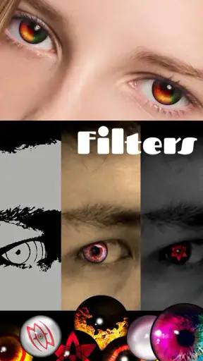 Sharingan - Eye And Hair Color screenshot
