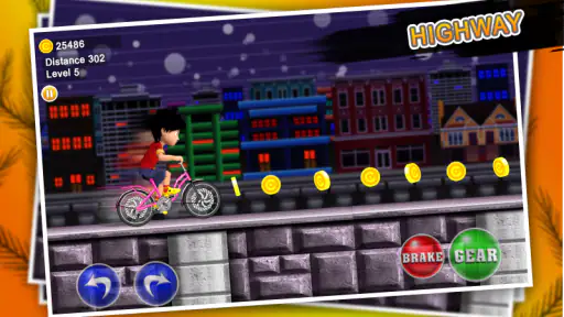Shiva Winter Biking Tales screenshot