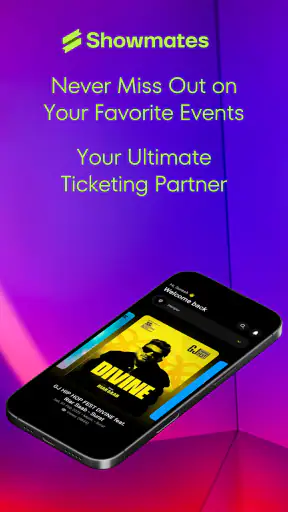 Showmates: Book Events Now screenshot