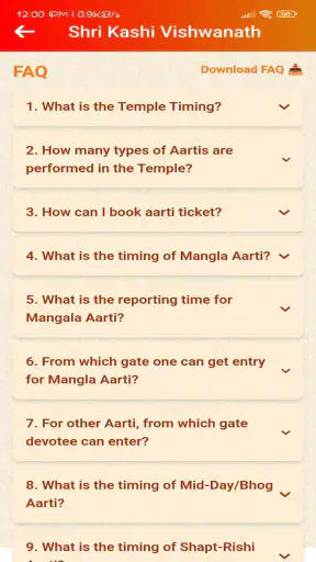 Shri Kashi Vishwanath Temple screenshot