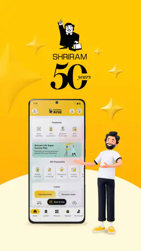 Shriram One: FD, UPI, Loans screenshot