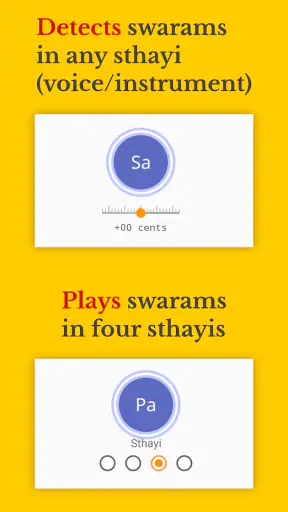 Shruti Carnatic Tuner screenshot