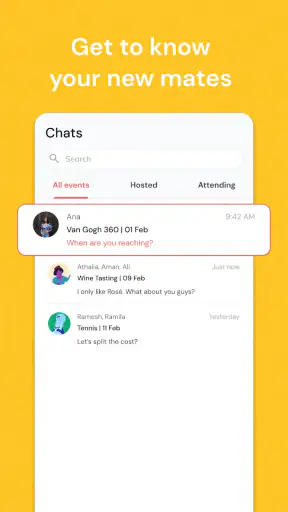 Shway: Swipe Right to Plans screenshot
