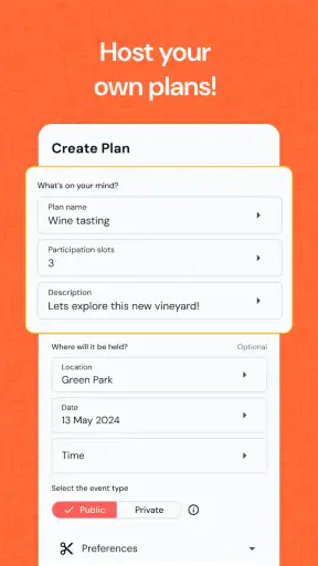 Shway: Swipe Right to Plans screenshot