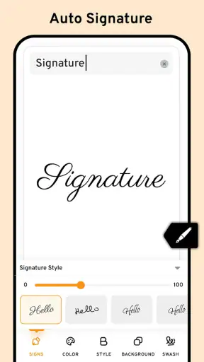 Signature Maker to My Name screenshot