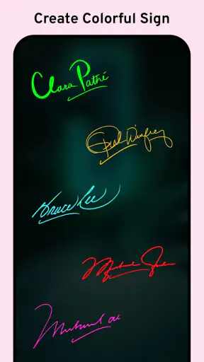 Signature Maker to My Name screenshot