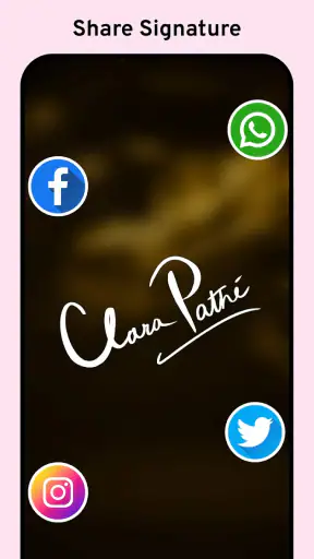 Signature Maker to My Name screenshot