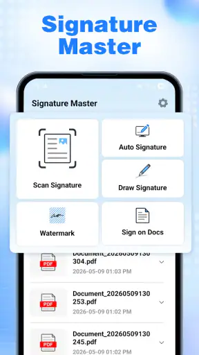 Signature Master : Sign PDF screenshot
