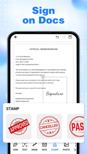 Signature Master : Sign PDF screenshot