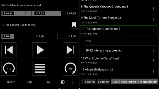 Simple Audiobook Player + screenshot