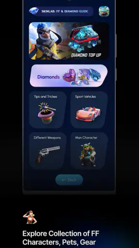 Skinlab: FF & Diamond Guide screenshot