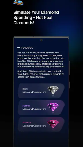 Skinlab: FF & Diamond Guide screenshot