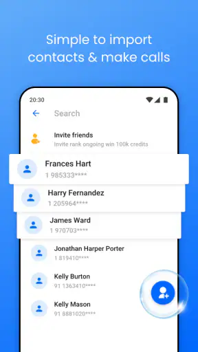 SkyPhone: International Call screenshot