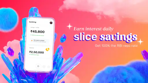 slice: bank at RBI repo rate screenshot