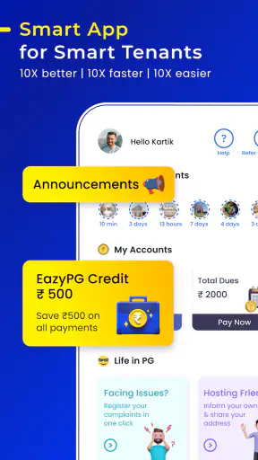 Smart Tenant App screenshot