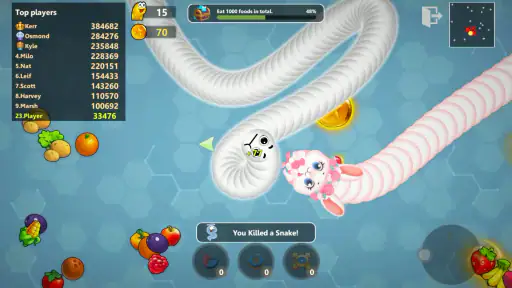 Snake Lite - कीड़ा और साँप .io screenshot