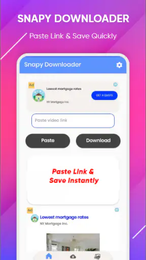 Snapy Downloader screenshot