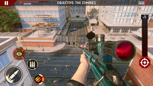 Sniper Zombie 3D Shooting Game screenshot