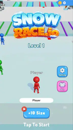 Snow Race 3D: Fun Ball Racing screenshot