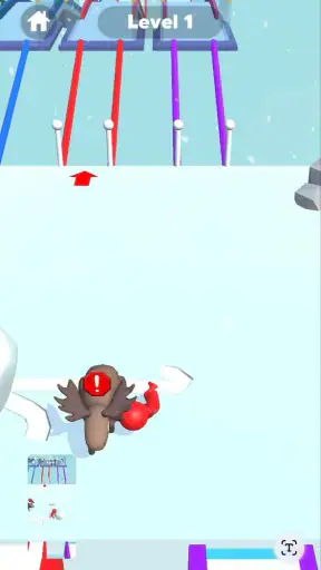 Snow Race 3D: Fun Ball Racing screenshot