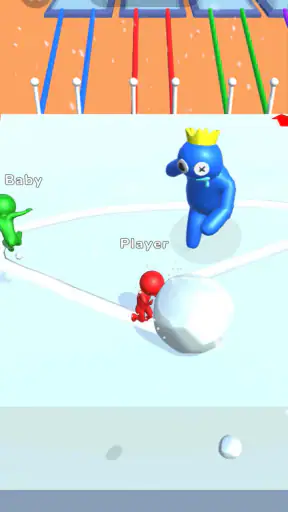 Snow Race 3D: Ice Bridge Run screenshot