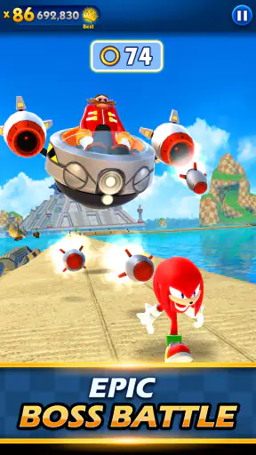 Sonic Dash एंडलेस रनिंग गेम screenshot