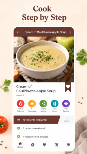 Soup Recipes: Soup Cooking App screenshot