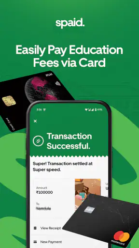 Spaid : Pay with Credit Card screenshot