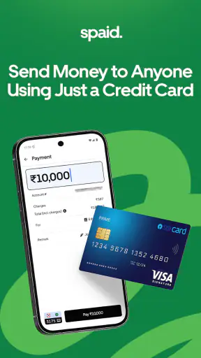 Spaid : Pay with Credit Card screenshot