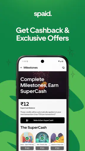 Spaid : Pay with Credit Card screenshot
