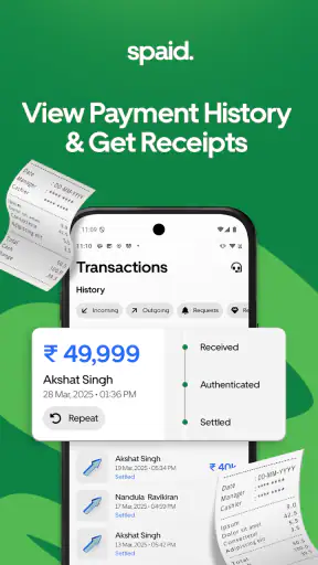 Spaid : Pay with Credit Card screenshot