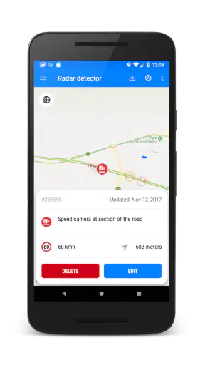 Speed Camera Radar (PRO) screenshot