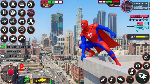 Speed Hero: Flying Spider Hero screenshot