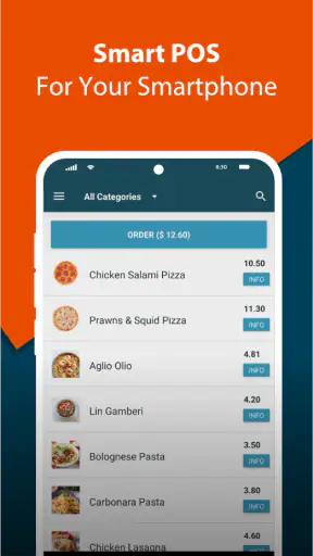Spice POS, inventory & billing screenshot
