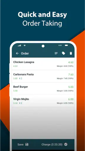 Spice POS, inventory & billing screenshot