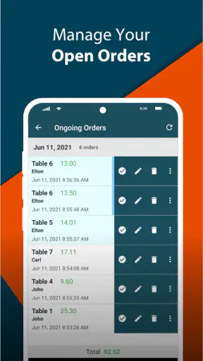Spice POS, inventory & billing screenshot