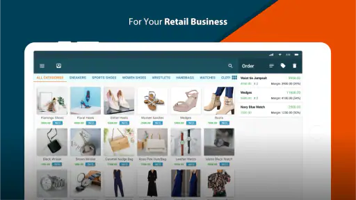 Spice POS, inventory & billing screenshot