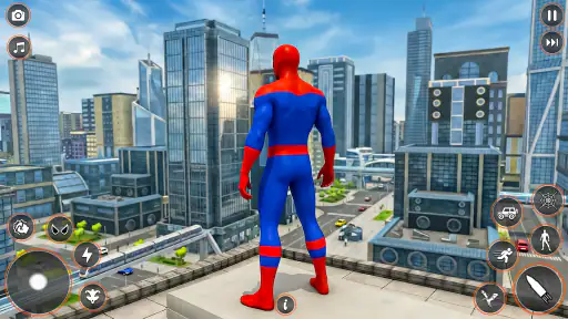 Spider Hero Flying Fight 3D screenshot