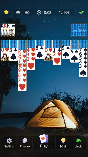 Spider Solitaire screenshot