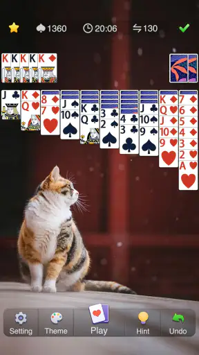 Spider Solitaire screenshot