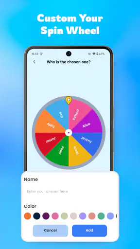 Spin The Wheel: Random Picker screenshot